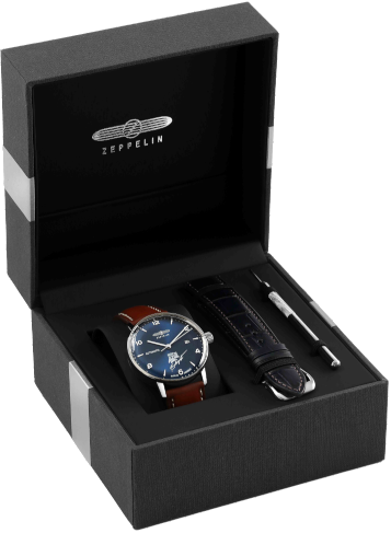 Zeppelin Budapest 500 óra dobozban, kiegészítőkkel